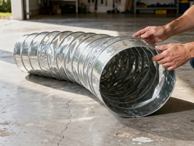 Westborough Dryer Vent Cleaning specialist using advanced equipment for thorough duct cleaning in Westborough