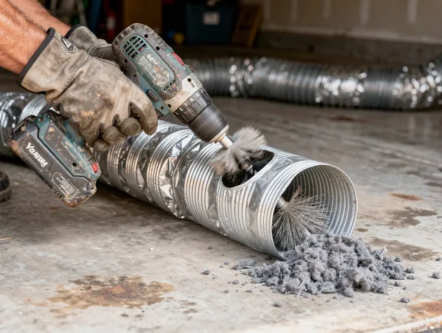 Professional duct cleaning by Westborough Dryer Vent Cleaning in Westborough