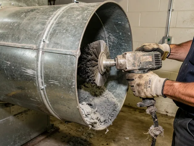 Industrial-grade dryer vent cleaning by Westborough Dryer Vent Cleaning in Westborough